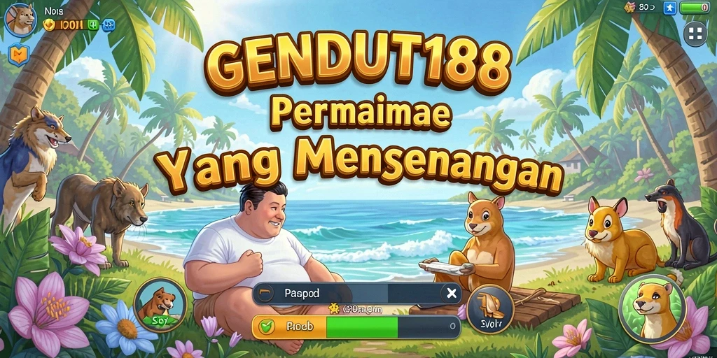 Screenshot GENDUT188 menampilkan gameplay yang ceria dan menyenangkan.