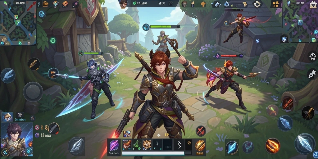 Tampilan menarik dari gameplay MLBB8 yang seru dan menghibur.