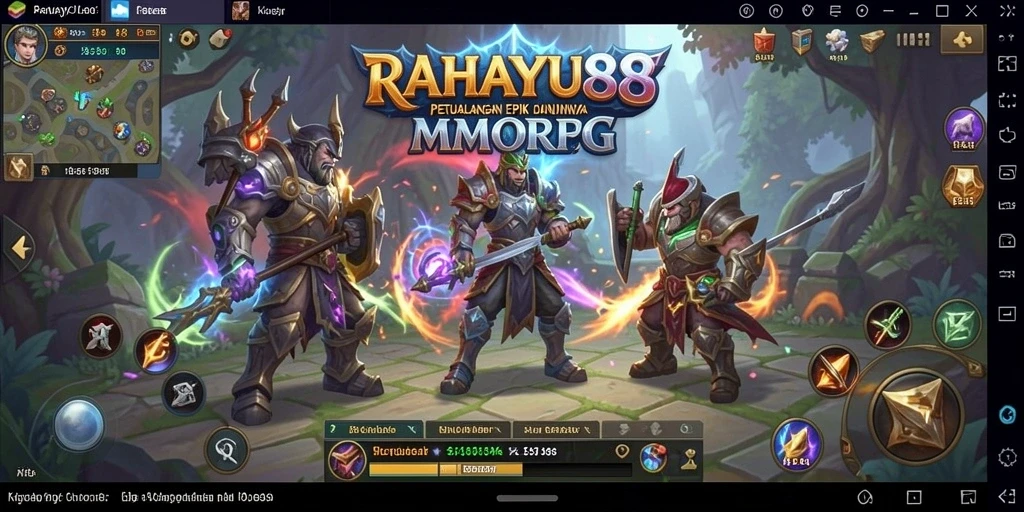 Tampilan menakjubkan dari gameplay RAHAYU88 yang penuh aksi dan petualangan.
